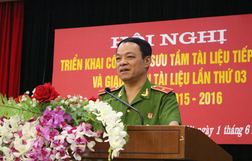 Hội nghị triển khai công tác sưu tầm tài liệu và giao nhận tài liệu lần thứ 03